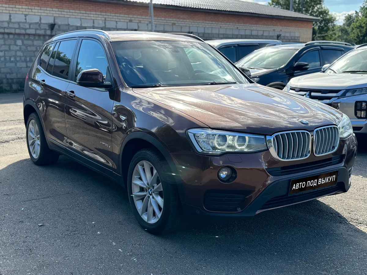BMW X3 xDrive35i AT (306 л.с.) xLine в аренду под выкуп в СПб